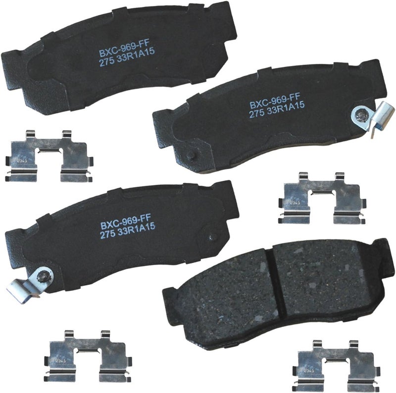 Bendix Premium SBC275 Ceramic Front Brake Pads for Datsun Samurai 1984, Nissan Hikari 1992-1988, Pulsar NX 1984-1983, Pulsar NX 1990-1986, Samurai 1987-1985, Sentra 1990-1984 - Image 1